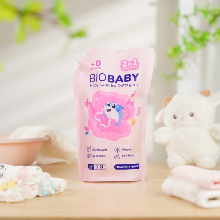 Nước giặt dành cho trẻ em BioBaby